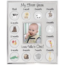 Malden My First Year Metal Picture Frame MLDN1730